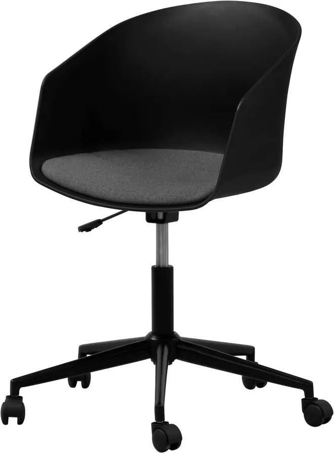 MOON fekete irodai szék - Interstil