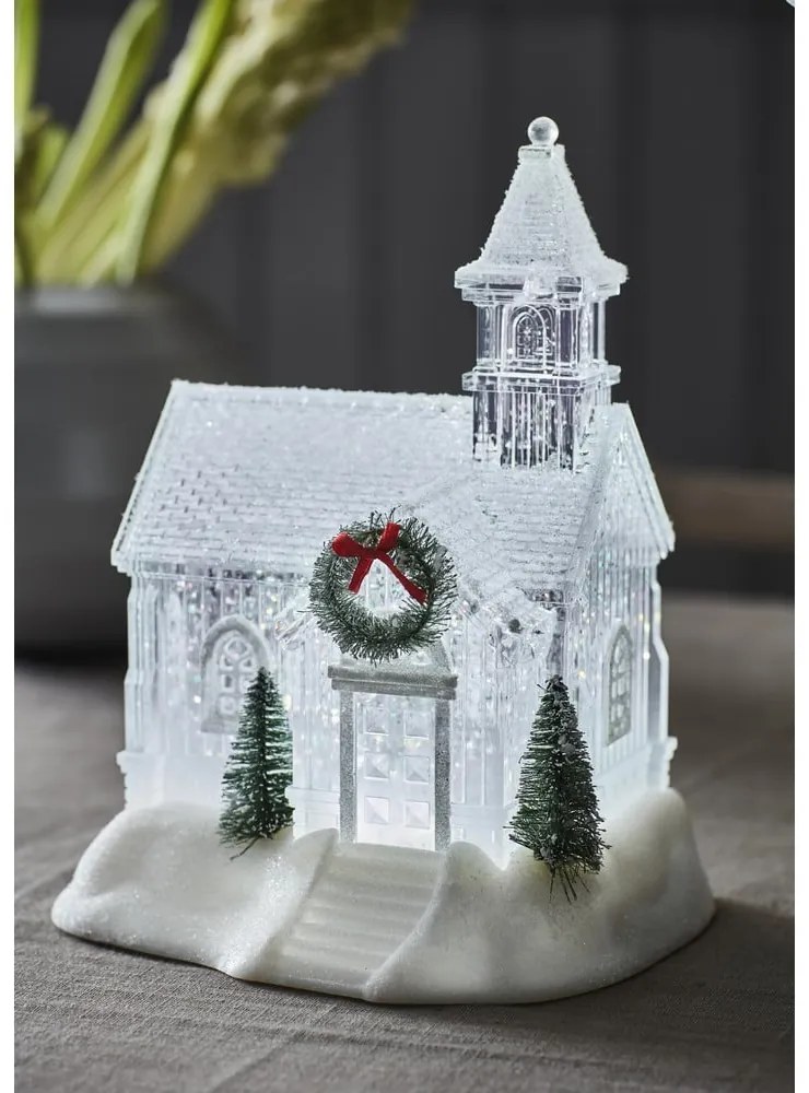 Fehér karácsonyi fénydekoráció Chapelle – Markslöjd