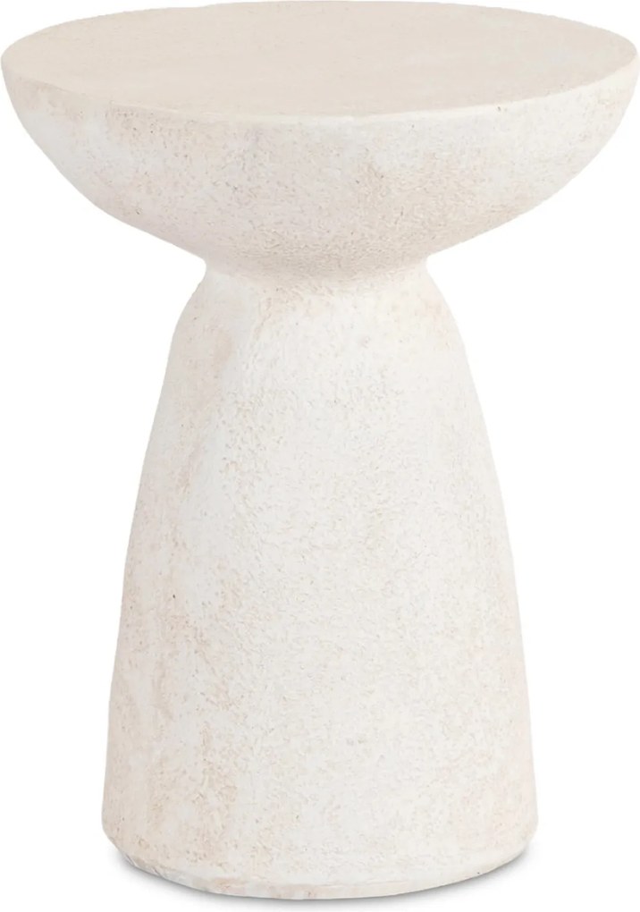 Modern dohányzóasztal NELL 41 cm, krémbézs