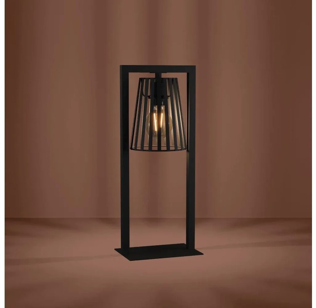 Eglo 390005 - Asztali lámpa BOGOTA 1xE27/40W/230V fekete