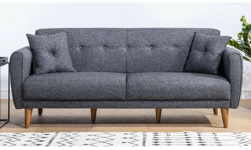 Aria Dark Grey kinyitható kanapé