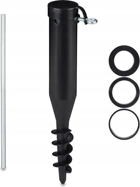 Strand Kerti Napernyő állvány csavarozható fém kerti strand