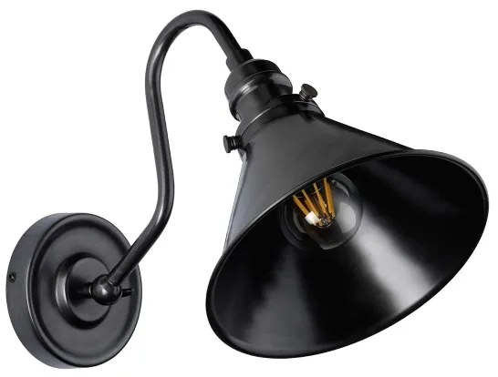 Elstead PV1-OB - Fali lámpa PROVENCE 1xE27/60W/230V fekete