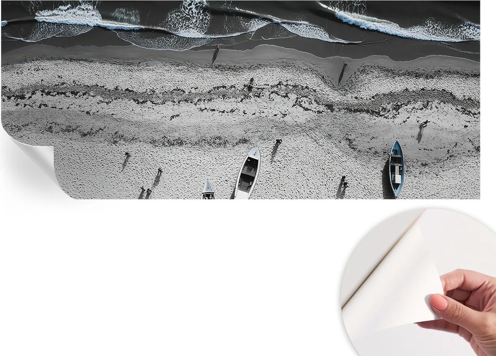 Öntapadós Dekoratív Fotótapéta Hálószobába Tengerparti nyugalom 250x104 cm