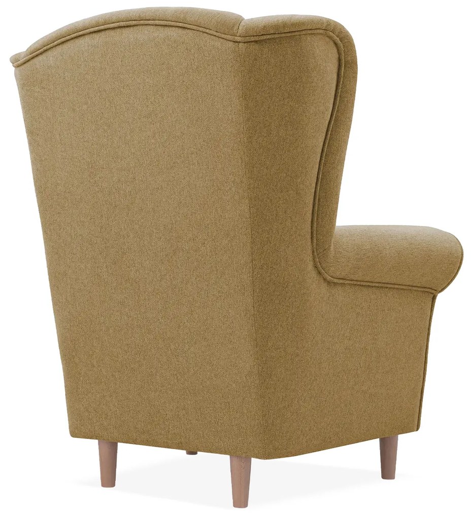 ID LOFT füles fotel - sárga