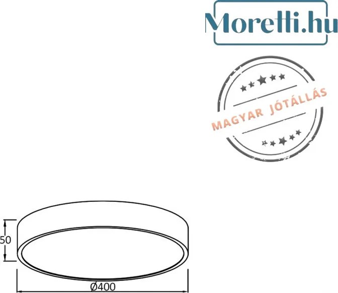 Mennyezeti Lámpa Fekete BLADE BRAYTRON BH16-04181