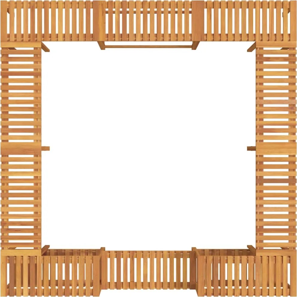 Jakuzzi Környezet Barna 250 x 250 cm Tömör Akácfa