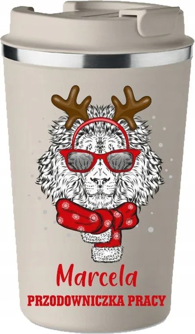 Névre Szóló thermo bögre karácsonyi ajándék KT_801