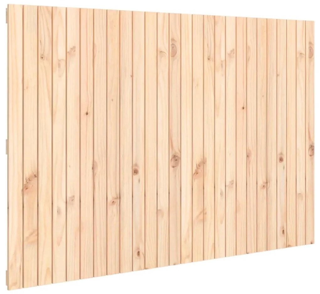 tömör fenyőfa fali fejtámla 166 x 3 x 110 cm