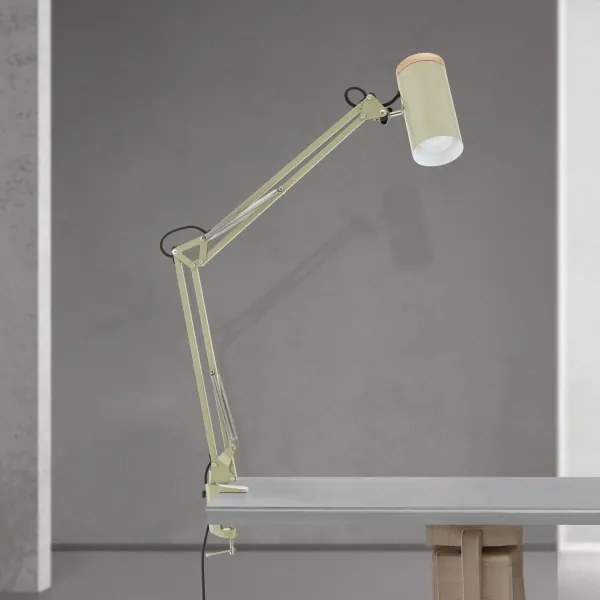 Orion - GILI csipeszes asztali lámpa 1xE27/40W/230V zöld