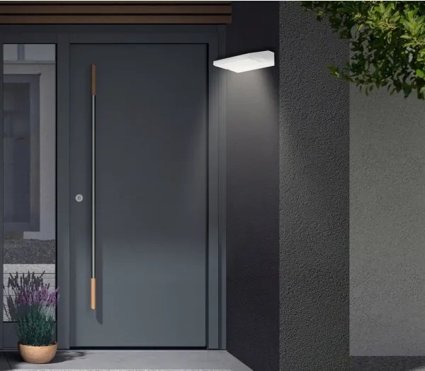 Telefunken - LED kültéri fali lámpatest LED/10W/230V IP44 fehér