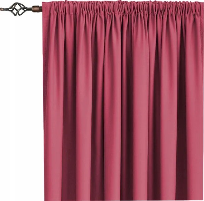 Panama Matt Szalagfüggöny 145x250 indiai rózsaszín
