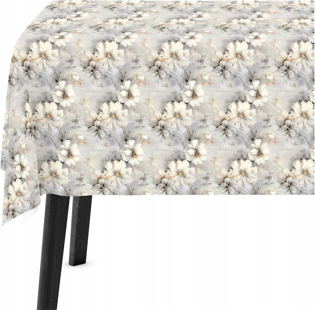 Abrosz asztalra 140x180 Dekoratív asztalterítő Velúr Szürke 10770