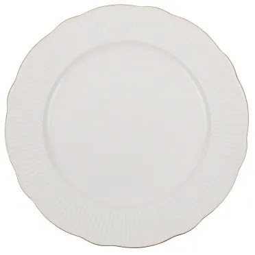 18 darabos étkészlet fehér/arany/porcelán