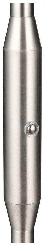 Ezüstszínű LED állólámpa (magasság 160 cm) Moreno – Reality