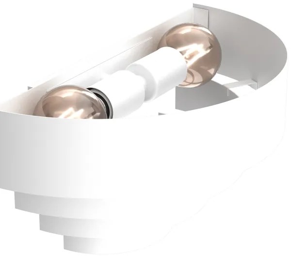 Fali lámpa RINGS 2xE27/15W/230V fehér