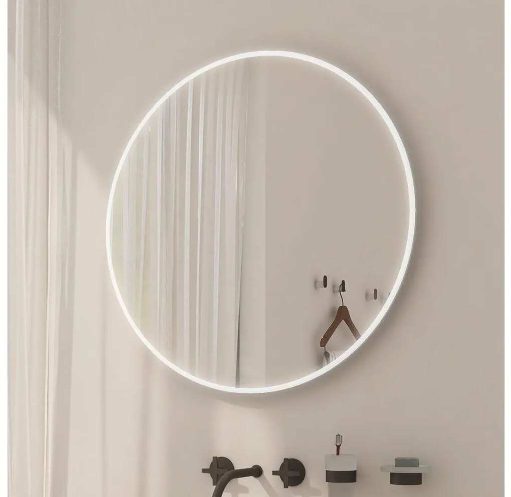 NIMCO ZP 26000R - LED Fürdőszobai tükör háttérvilágítással 6500K átm. 60 cm IP44