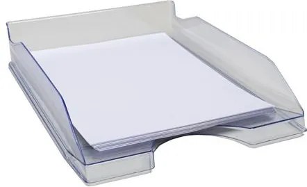 Irattálca, műanyag, A4+, EXACOMPTA Linicolor®, jégkék (EX12310D)