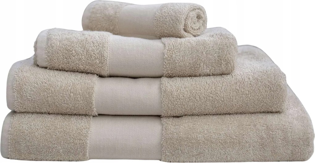 Frottír törölköző Pamut 450g 50 Szín 30x50 Bézs Homokszínű