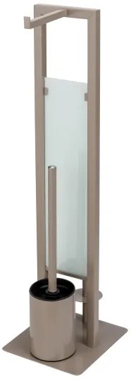 WENKO 25553100 - WC-kefe RIVALTA 18x70 cm bézs/fekete
