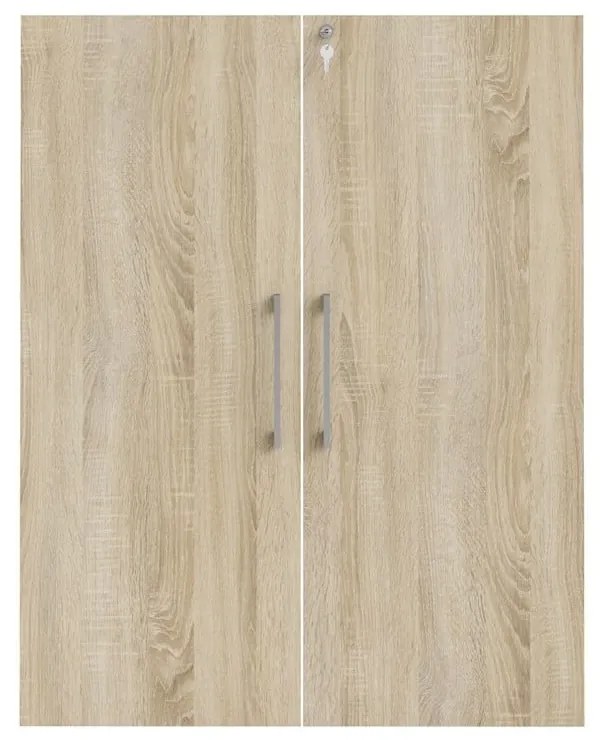 Natúr színű bútorelem - ajtó tölgyfa dekorral 84x105 cm Prima – Tvilum