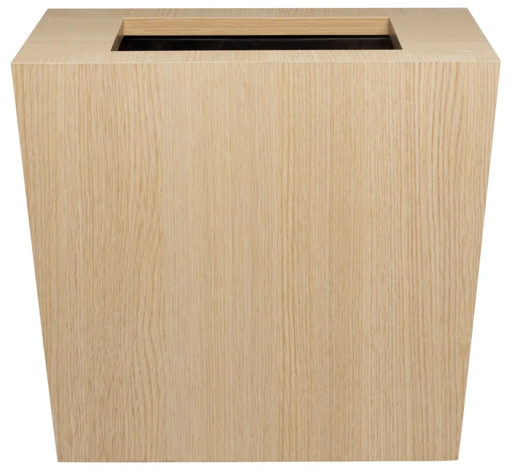 NATURA fa önöntöző ültetőgép, alacsony, többféle változatban - Hobby Flower méretek: 60x60x46, szín: sötét tölgy