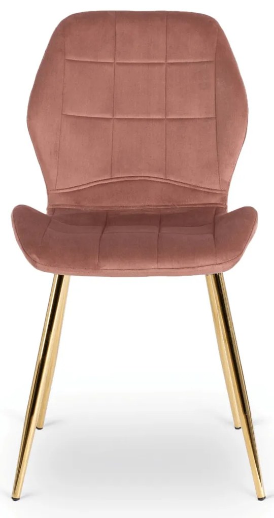 Étkezőgarnitúra 4 db. Rózsaszín Irys székkel. Asztal: TINGA 100 cm