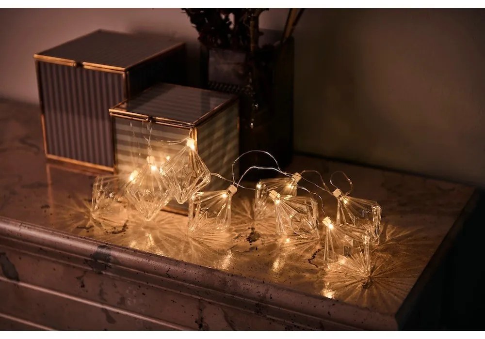 Fényfüzér, izzók száma 8 db, hosszúság 103 cm Nellie – Sirius