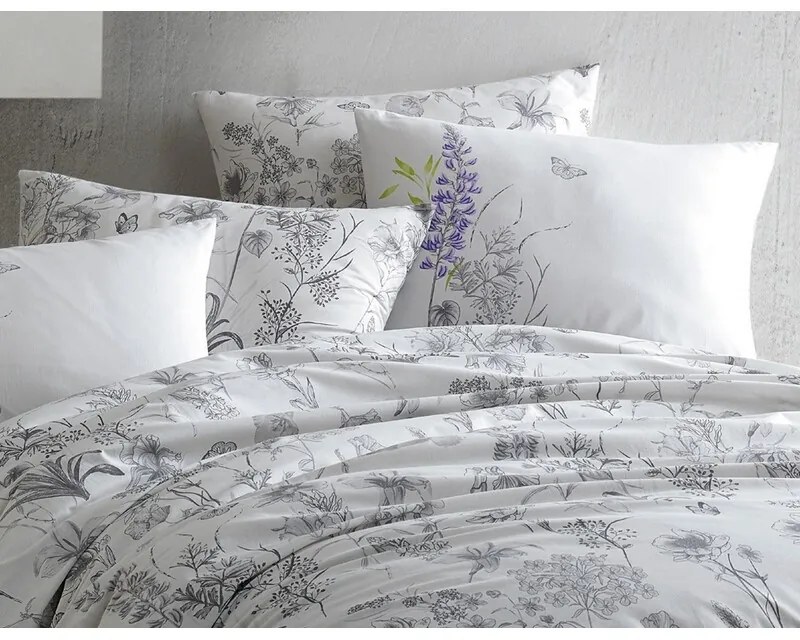 BedTex Pamut ágynemő Myra fehér, 220 x 200 cm, 2db 70 x 90 cm + 2 db 50 x 70 cm