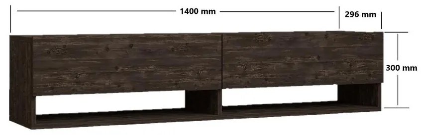TV szekrény Arges - Anthracite