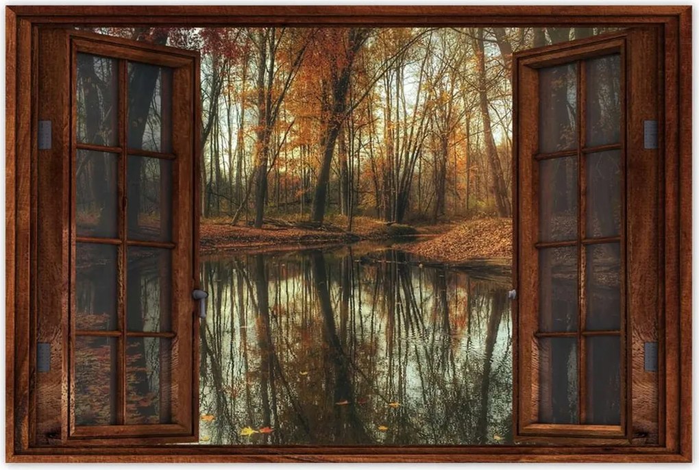 Poszterek 120x80 Őszi táj Tájkép