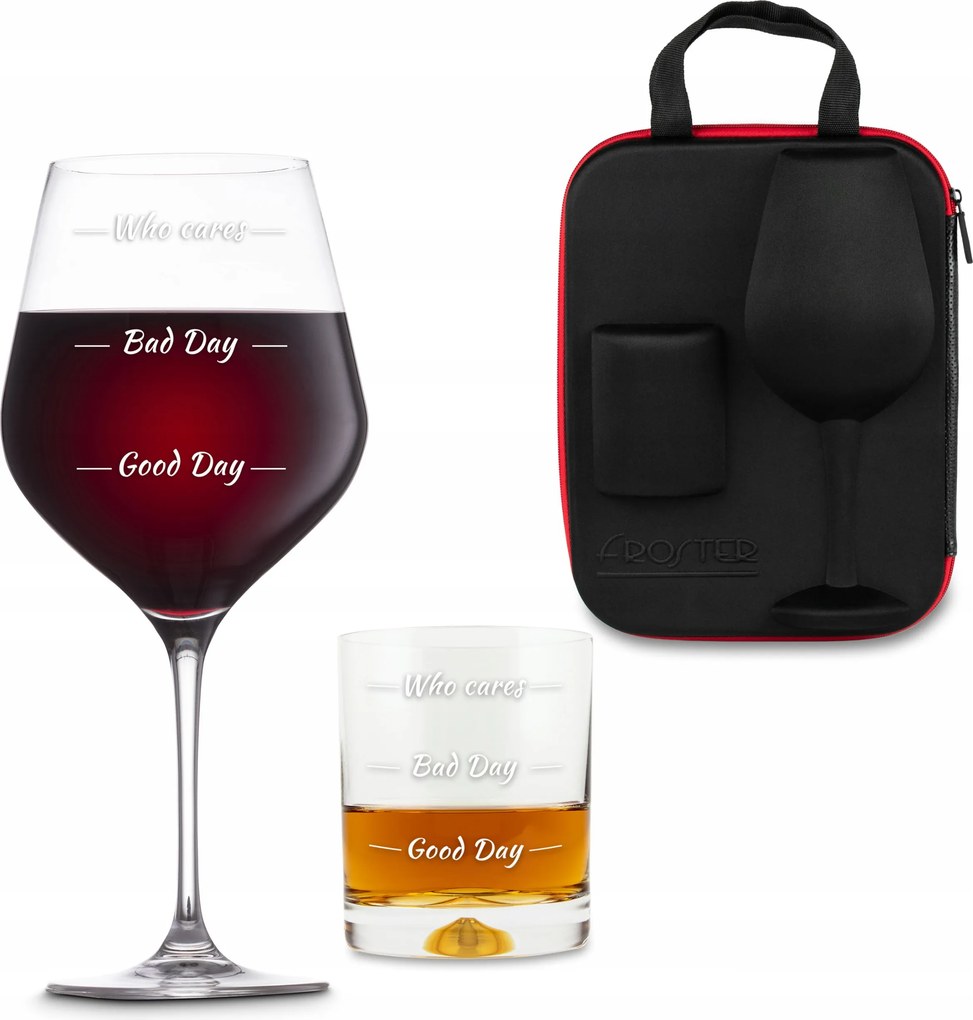 Pohár És Pohár Who cares Diamond tokban