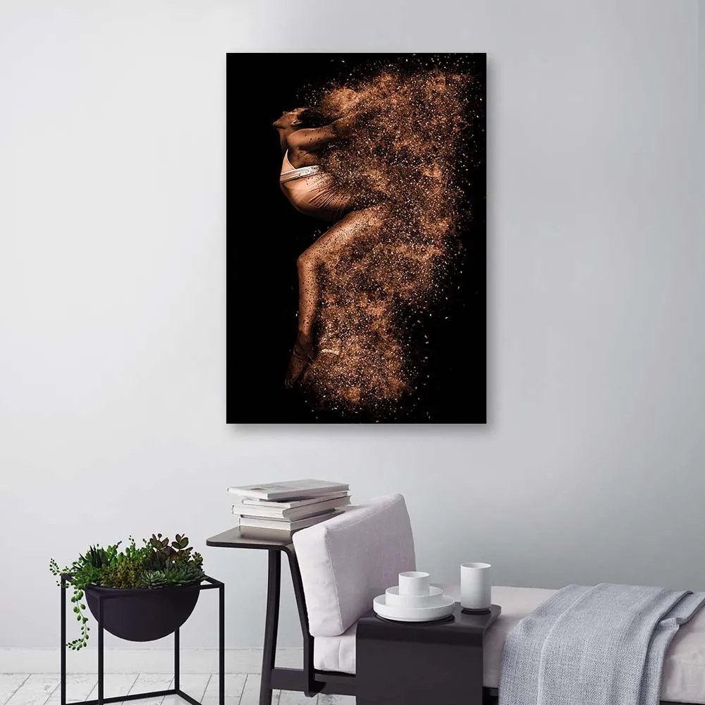 Gario Vászonkép Gyönyöru no aranyporban Méret: 60 x 90 cm