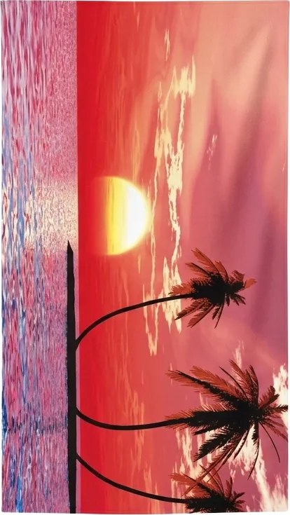 Gyorsan száradó XXL strand fürdőlepedő SERENA színes 150 x 210 cm, 100% mikroszál