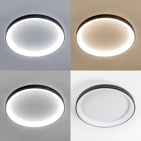 Brilagi - LED dimmelhető lámpatest FALCON II LED/108W/230V 3000-6500K átm. 80 cm fekete+távirányító