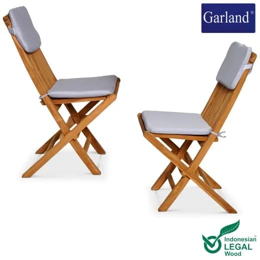 Garland® 2 db Bristol kerti szék készlet - teak