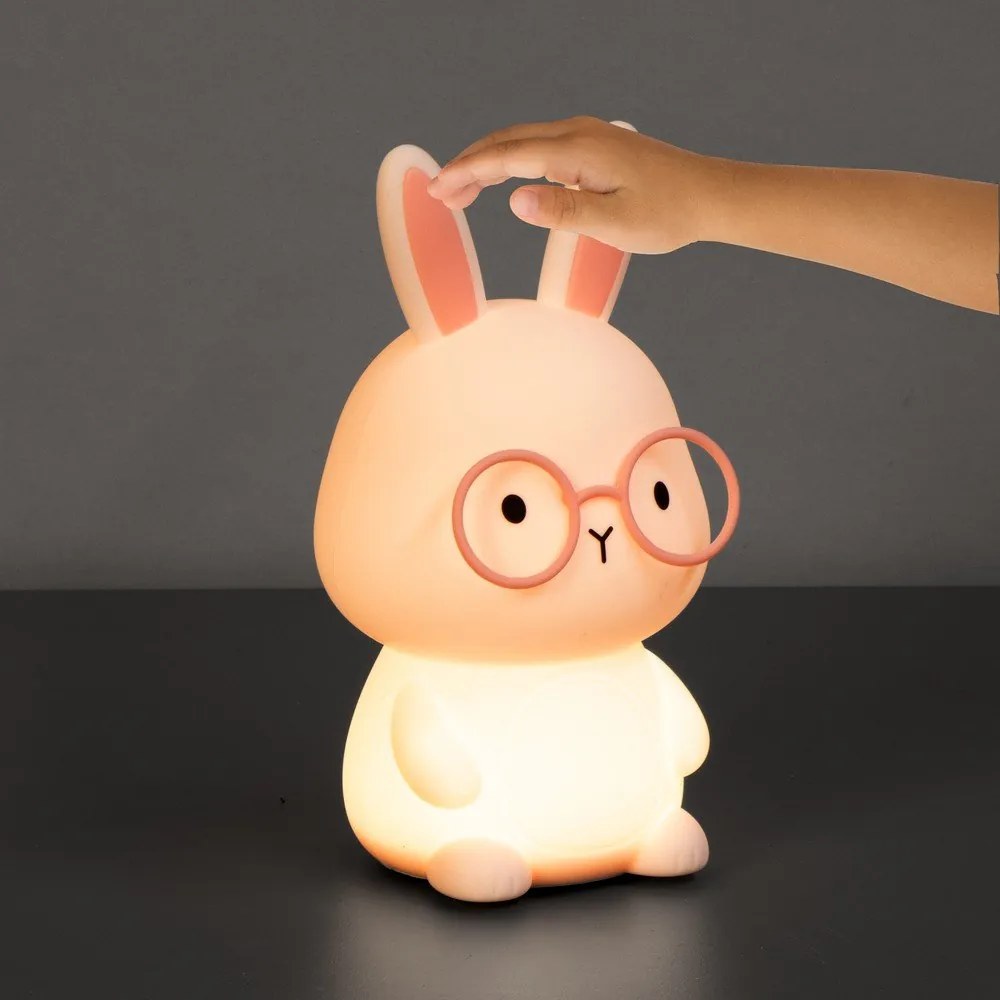 Világos rózsaszín gyerek éjjelilámpa Josie – Fischer &amp; Honsel