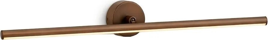 Argon 8993 - LED képvilágító lámpa MIRI LED/7,2W/230V 3000K 40 cm barna