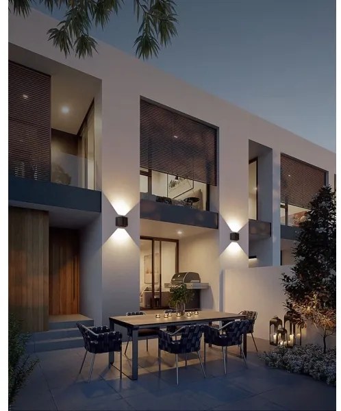 Brilagi - LED Napelemes fali lámpa SOLAR CUBE LED/2W/3,2V 1300 mAh IP54