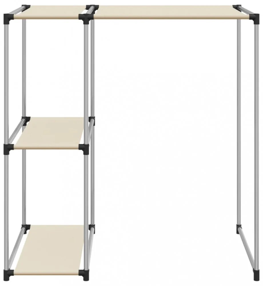 2 szintes krémszínű mosógép feletti tárolóállvány 87x55x90,5 cm