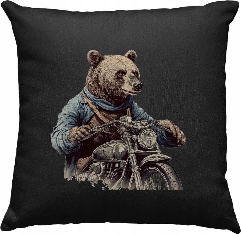 Moto Maci Motoros párna Biker 3 Fekete