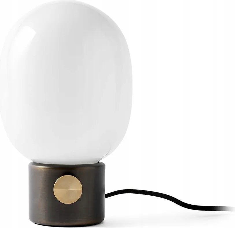 Menu Jwda Asztali lámpa tejszínű lámpabúrával Sötét sárgaréz