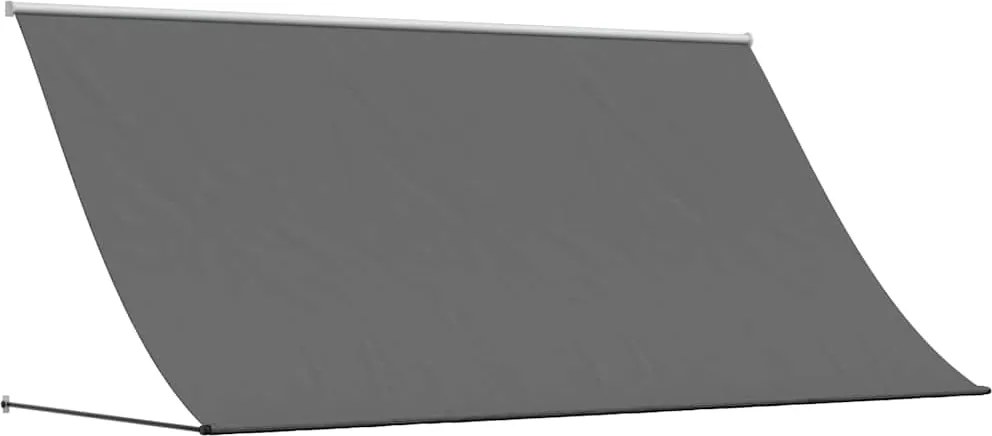 vidaXL antracit szövet és acél feltekerhető napellenző 300 x 150 cm