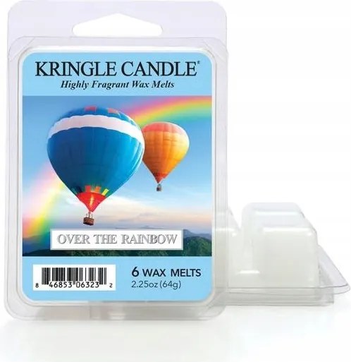 Over the Rainbow Kringle Candle illatosított viasz 64 gramm