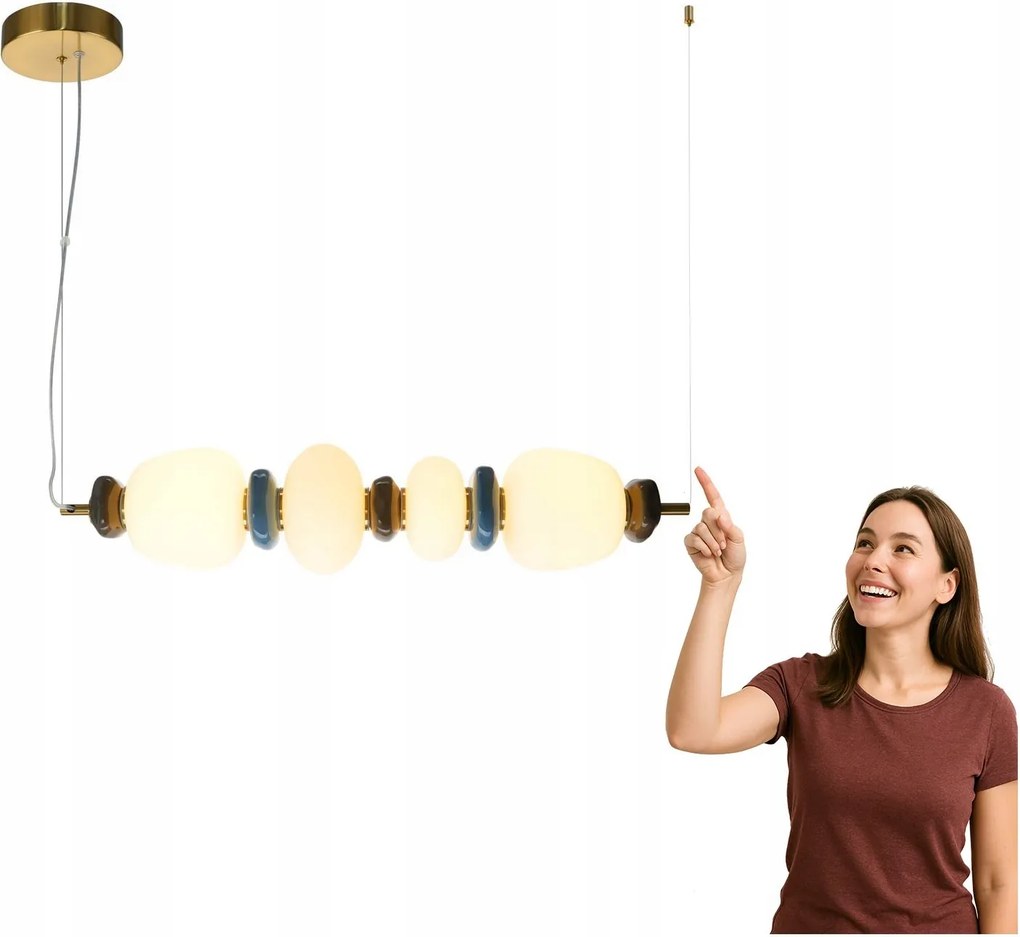 Led függőlámpa 22W Evans PND-94981-4C-GD Italux