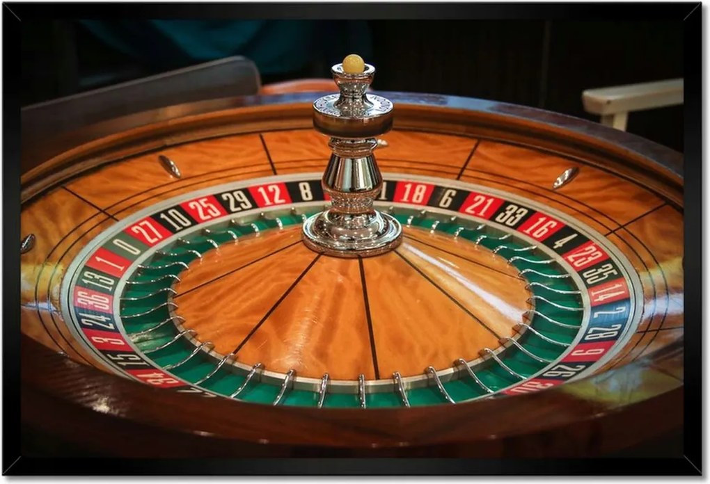 Poszterek keretben 60x40 Rulett