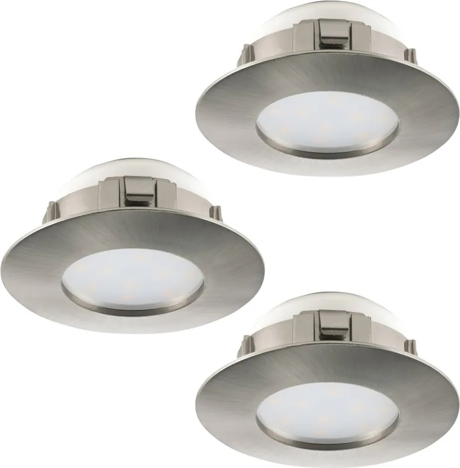 EGLO 95823 PINEDA Fürdőszobai Beépíthető Lámpa Nikkel LED IP20