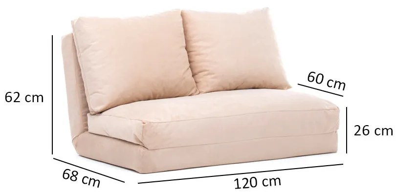 Kanapéágy Taida Cream