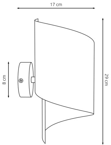 Fali lámpa SPIRAL 1xG9/8W/230V króm