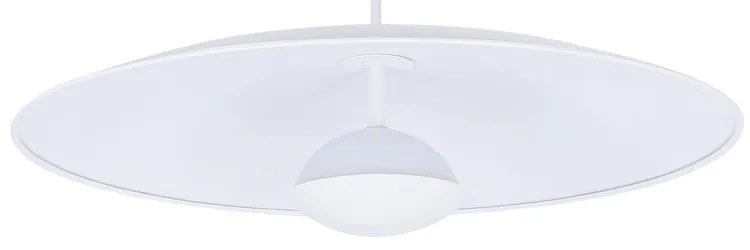 Fehér LED függőlámpa fém búrával Lund – Candellux Lighting